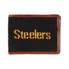 Pittsburgh Steelers Needlepoint Wallet by Smathers & Branson - Country Club Prep