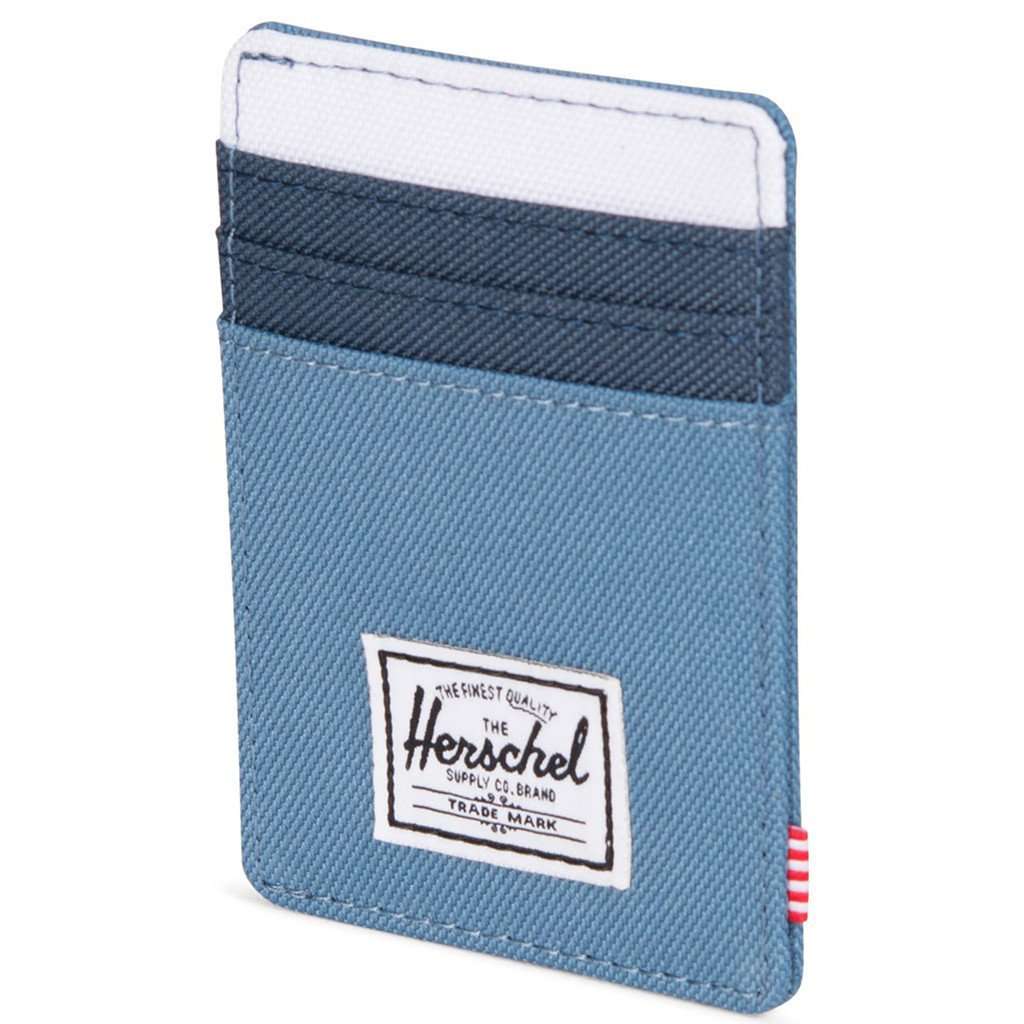 Raven Wallet in Captain's Blue and Navy by Herschel Supply Co. - Country Club Prep
