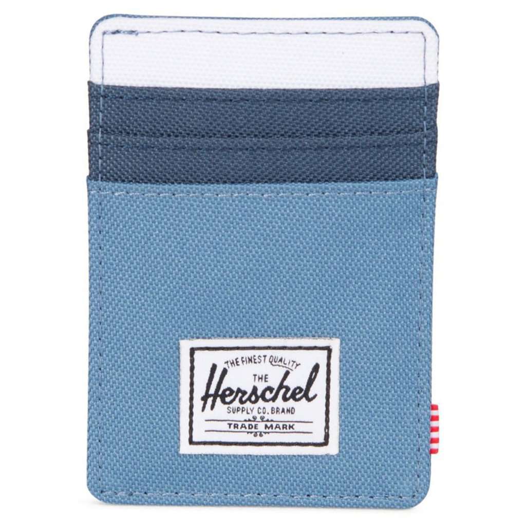 Raven Wallet in Captain's Blue and Navy by Herschel Supply Co. - Country Club Prep