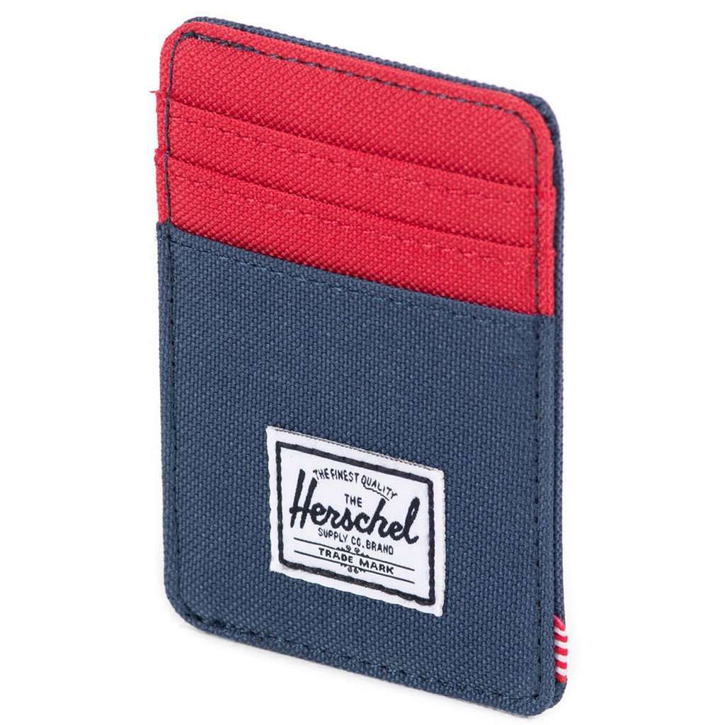 Raven Wallet in Navy and Red by Herschel Supply Co. - Country Club Prep