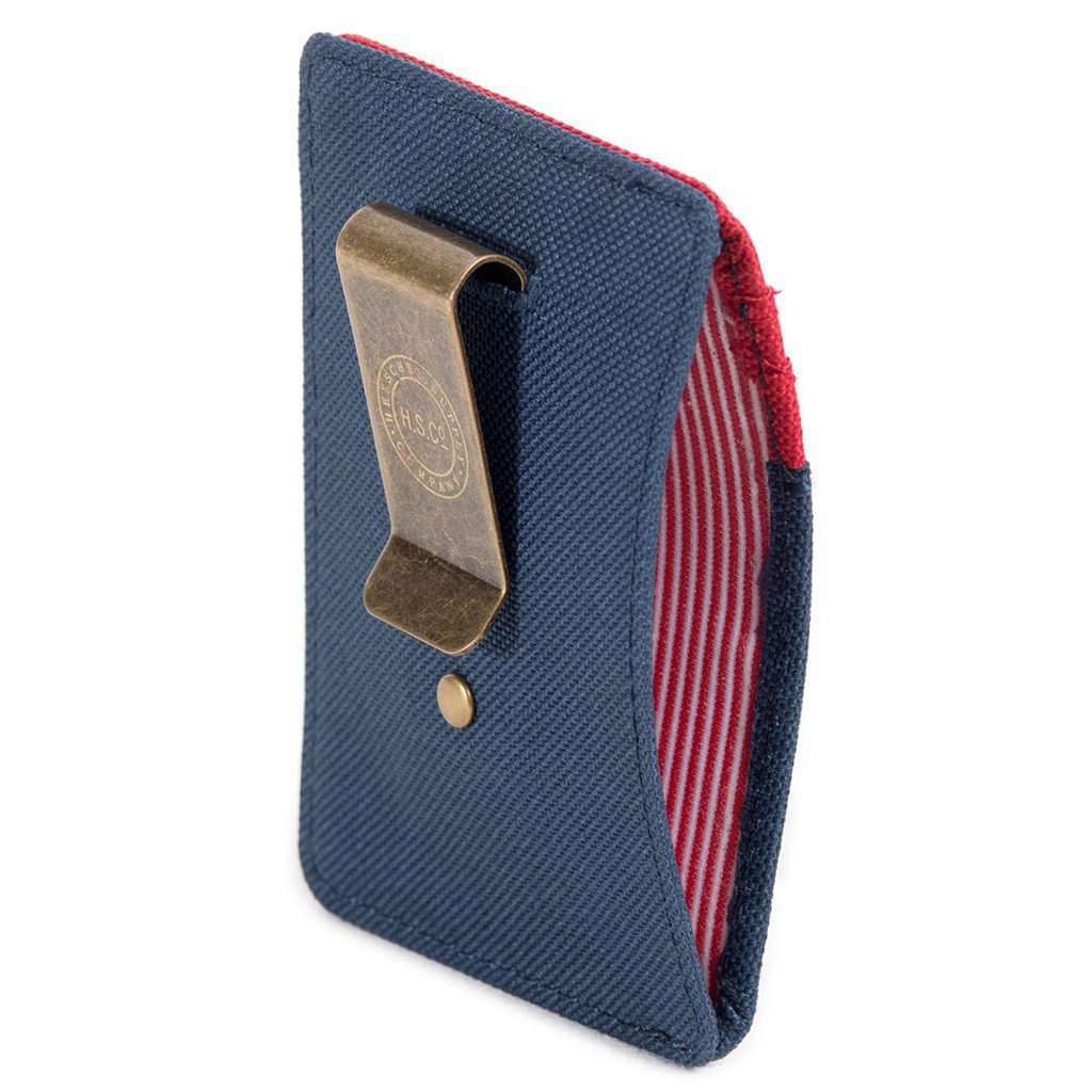 Raven Wallet in Navy and Red by Herschel Supply Co. - Country Club Prep