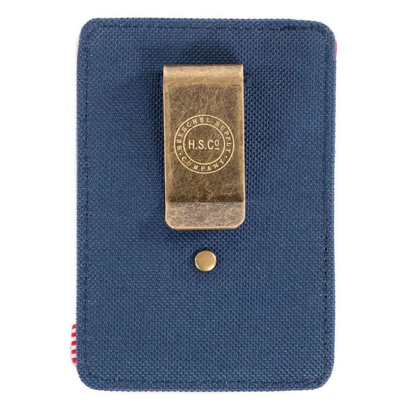 herschel backpack wallet Herschel Raven Wallet in Navy and Red – Country Club Prep