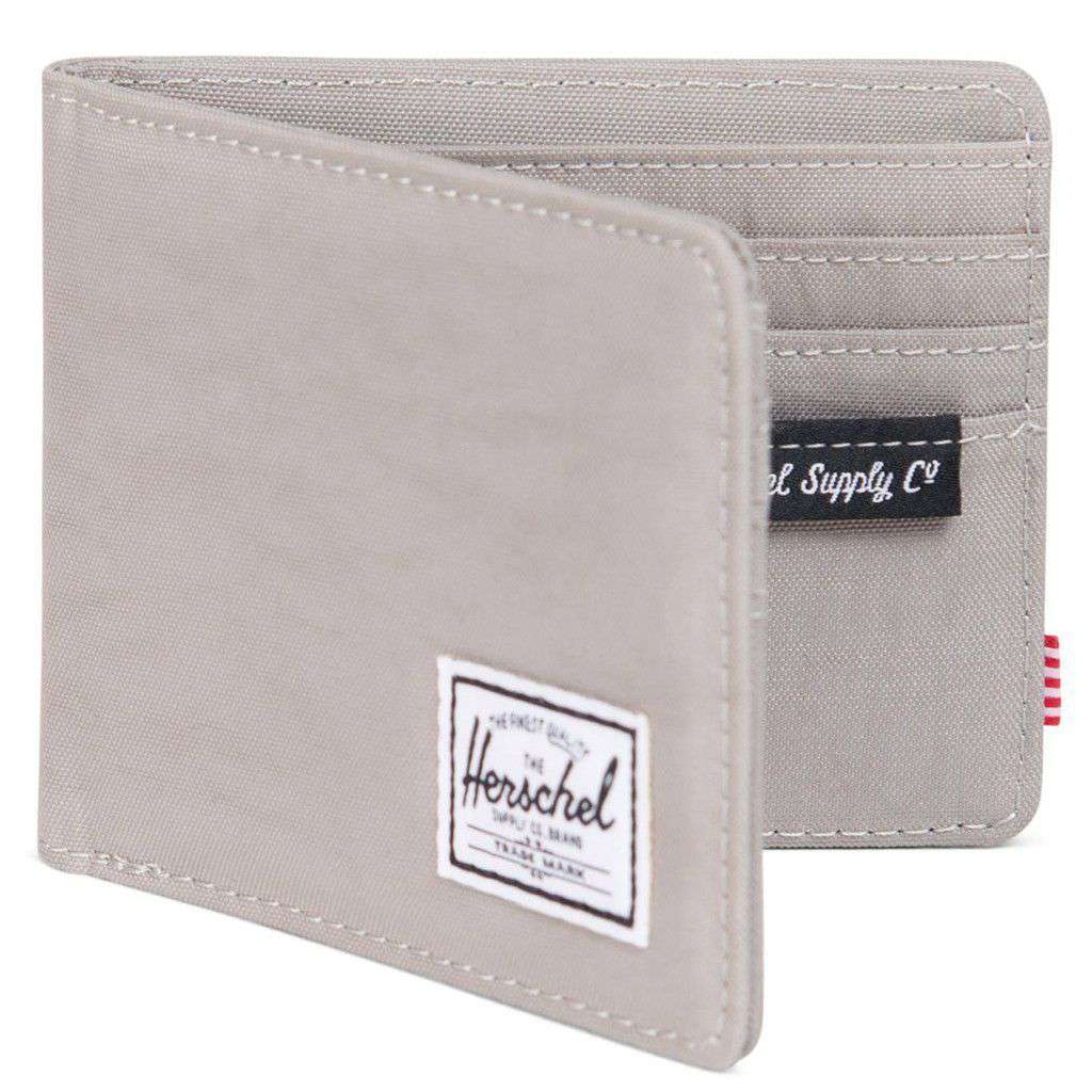 Roy Wallet in Agate Grey Nylon by Herschel Supply Co. - Country Club Prep