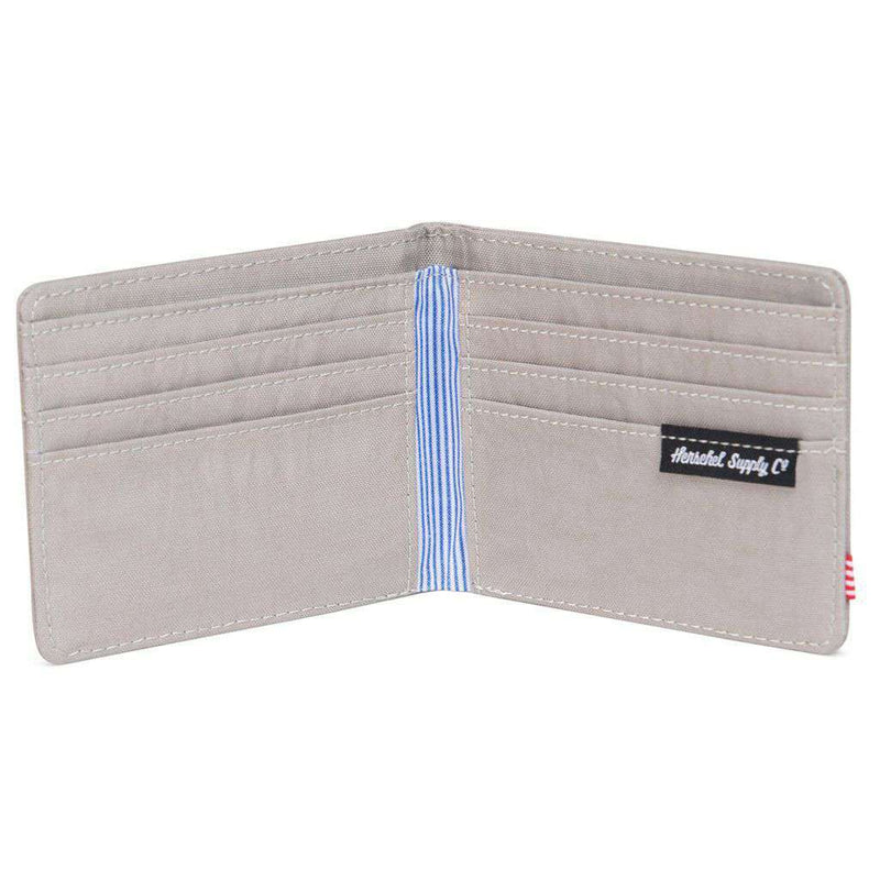 Roy Wallet in Agate Grey Nylon by Herschel Supply Co. - Country Club Prep