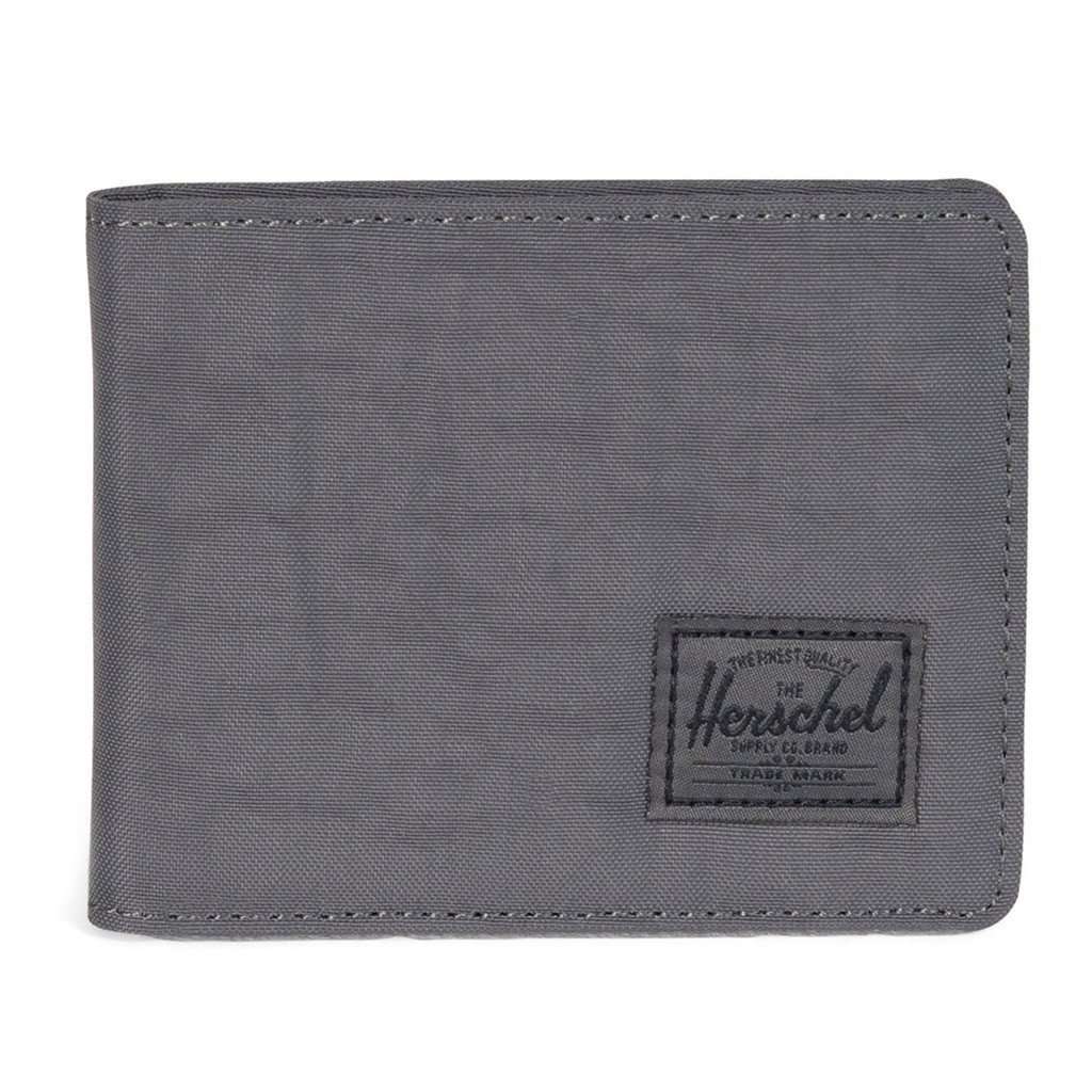 Roy Wallet in Dark Shadow Wrinkled Nylon by Herschel Supply Co. - Country Club Prep