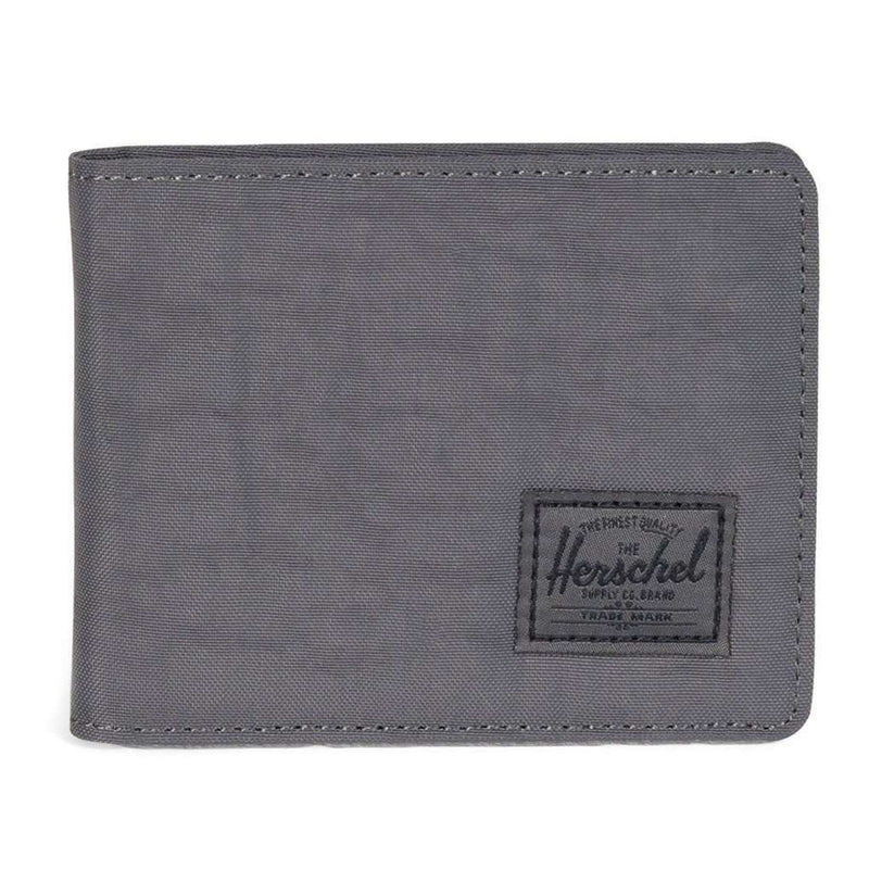 Roy Wallet in Dark Shadow Wrinkled Nylon by Herschel Supply Co. - Country Club Prep