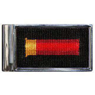 Shotgun Shell Needlepoint Money Clip by Smathers & Branson - Country Club Prep