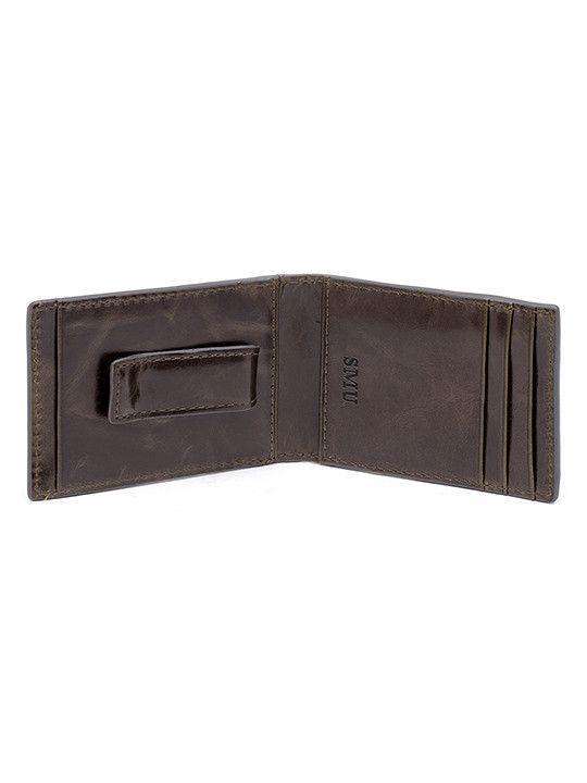 SMU Mustangs Legacy Flip Bifold Front Pocket Wallet by Jack Mason - Country Club Prep