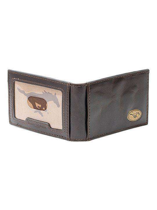 SMU Mustangs Legacy Flip Bifold Front Pocket Wallet by Jack Mason - Country Club Prep