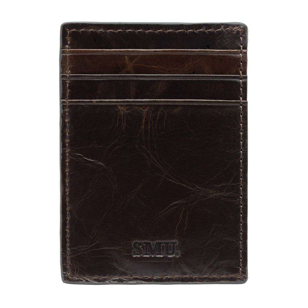 SMU Mustangs Legacy Multicard Front Pocket Wallet by Jack Mason - Country Club Prep