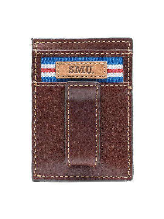 SMU Mustangs Tailgate Multicard Front Pocket Wallet by Jack Mason - Country Club Prep