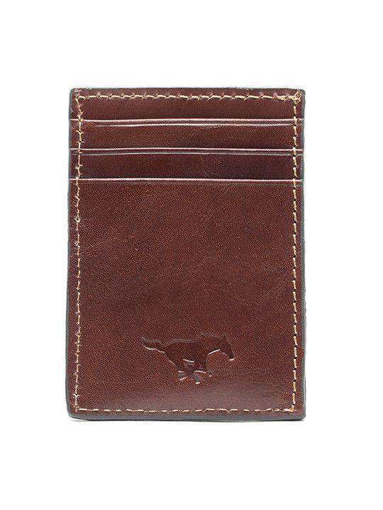 SMU Mustangs Tailgate Multicard Front Pocket Wallet by Jack Mason - Country Club Prep