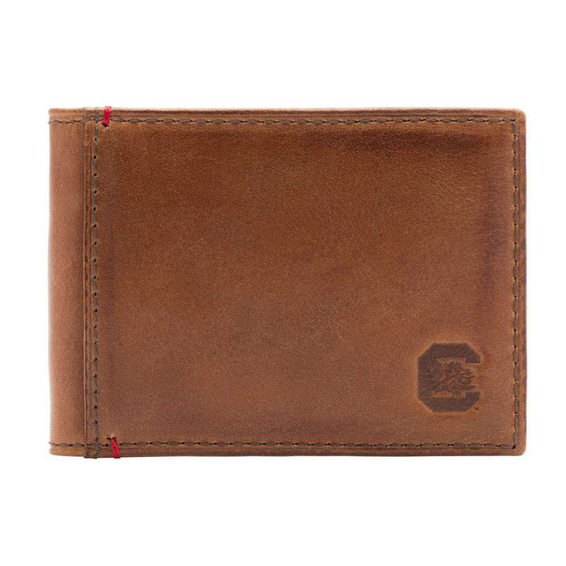 South Carolina Gamecocks Campus Flip Bifold Front Pocket Wallet by Jack Mason - Country Club Prep