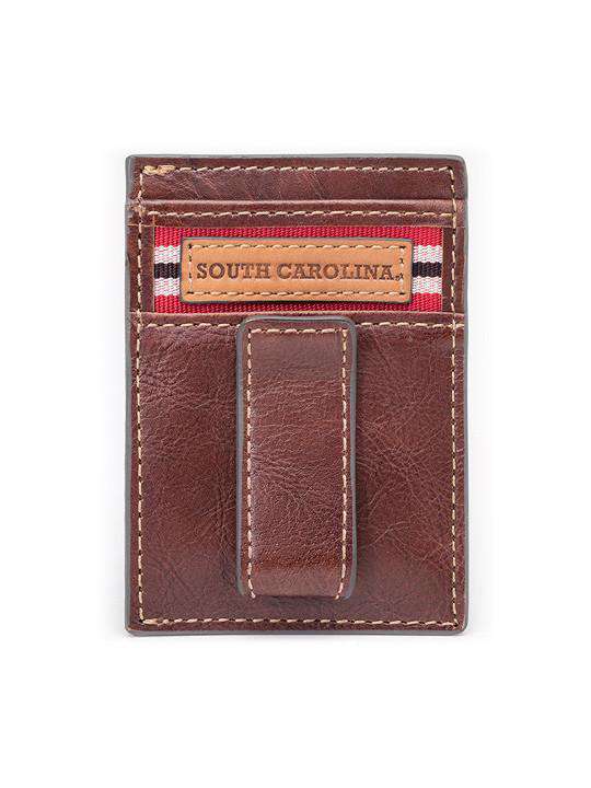 South Carolina Gamecocks Tailgate Multicard Front Pocket Wallet by Jack Mason - Country Club Prep