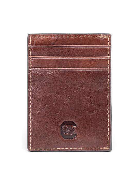 South Carolina Gamecocks Tailgate Multicard Front Pocket Wallet by Jack Mason - Country Club Prep