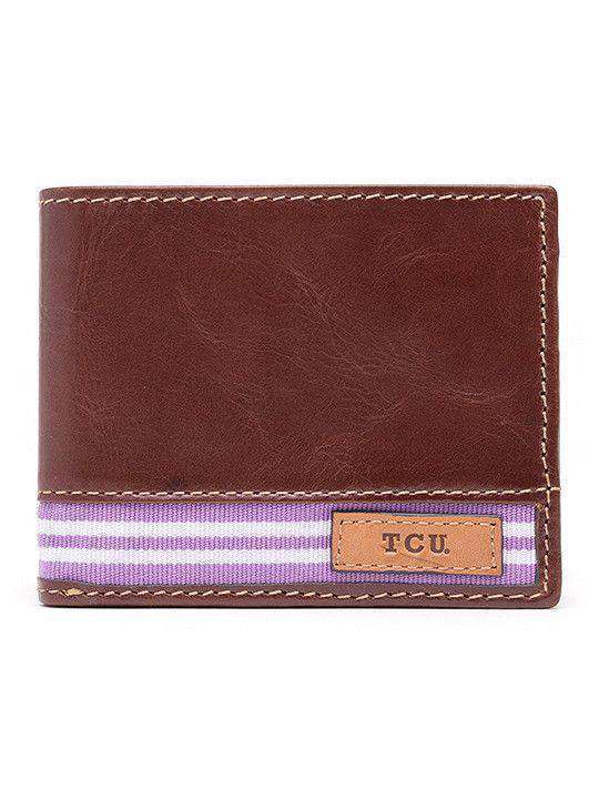 TCU Horned Frog Tailgate Traveler Wallet by Jack Mason - Country Club Prep