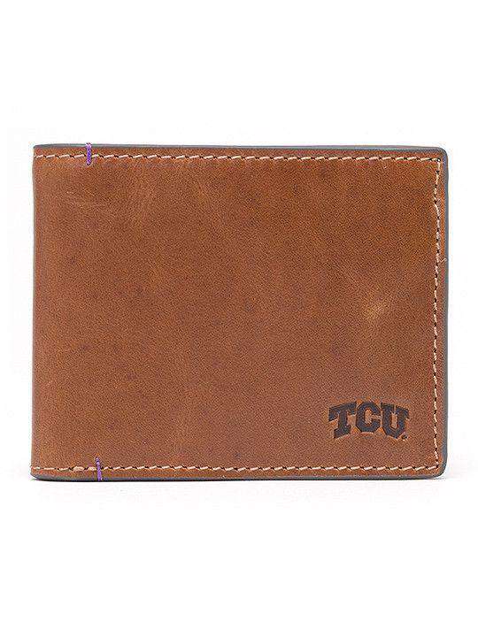 TCU Horned Frogs Hangtime Traveler Wallet by Jack Mason - Country Club Prep