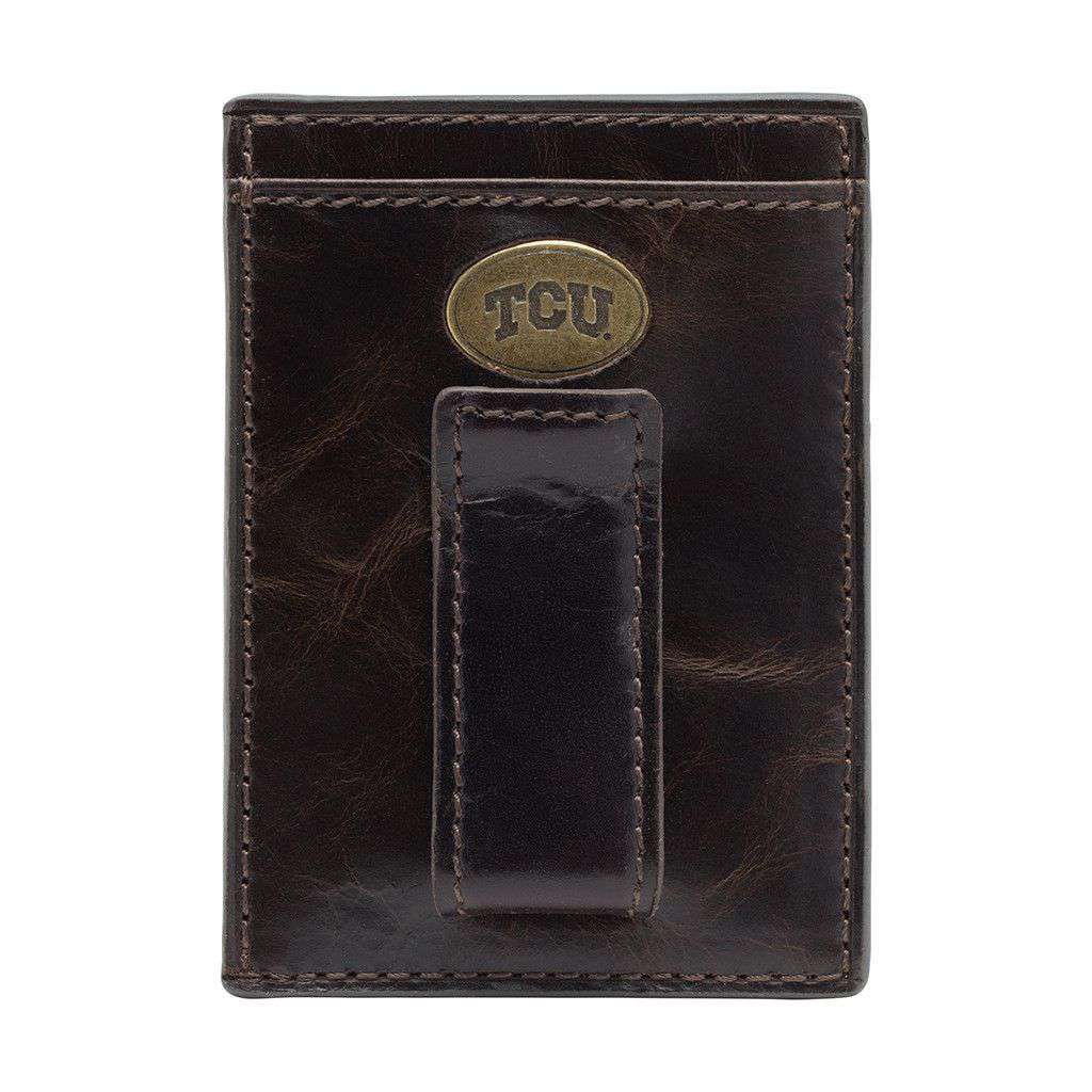 TCU Horned Frogs Legacy Multicard Front Pocket Wallet by Jack Mason - Country Club Prep