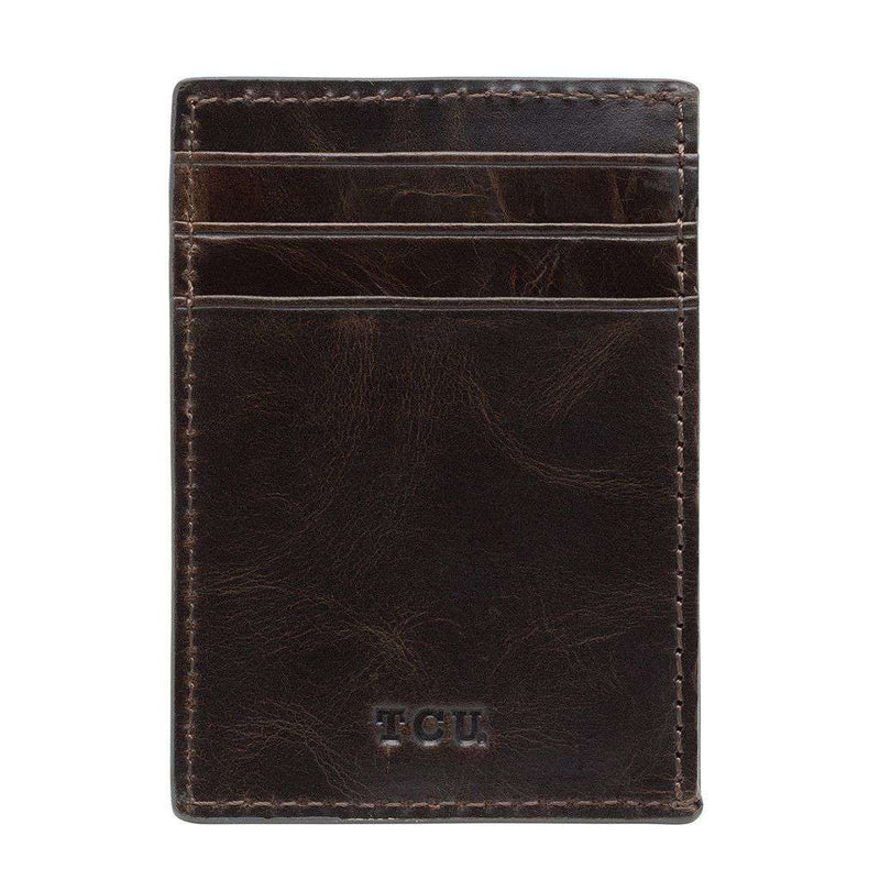 TCU Horned Frogs Legacy Multicard Front Pocket Wallet by Jack Mason - Country Club Prep