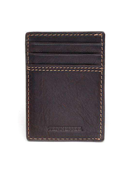 Tennessee Volunteers Gridiron Mulitcard Front Pocket Wallet by Jack Mason - Country Club Prep