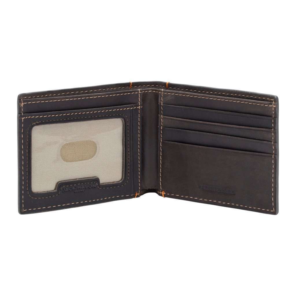 Tennessee Volunteers Hangtime Slim Bifold Wallet by Jack Mason - Country Club Prep