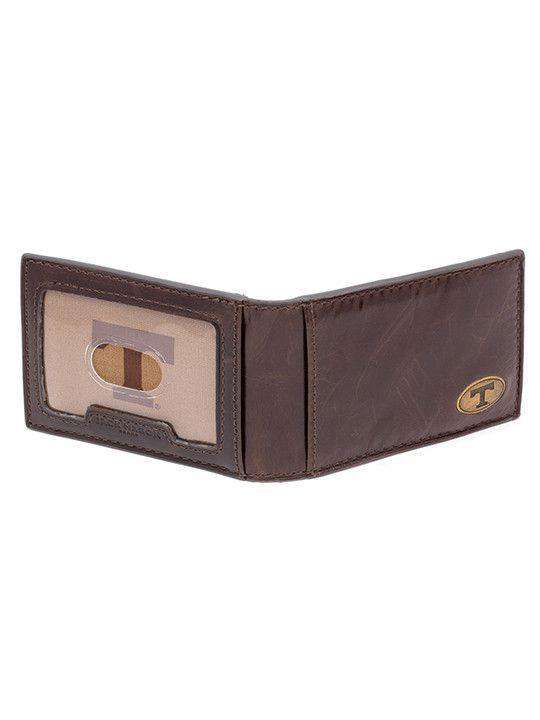Tennessee Volunteers Legacy Flip Bifold Front Pocket Wallet by Jack Mason - Country Club Prep
