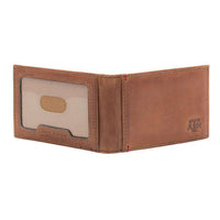 Texas A&M Aggies Campus Flip Bifold Front Pocket Wallet by Jack Mason - Country Club Prep