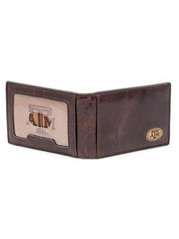 Texas A&M Aggies Legacy Flip Bifold Front Pocket Wallet by Jack Mason - Country Club Prep