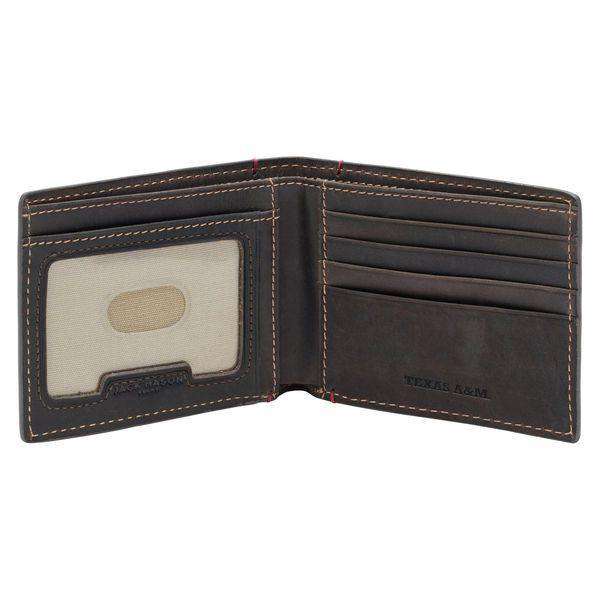 Texas A&M Hangtime Slim Bifold Wallet by Jack Mason - Country Club Prep