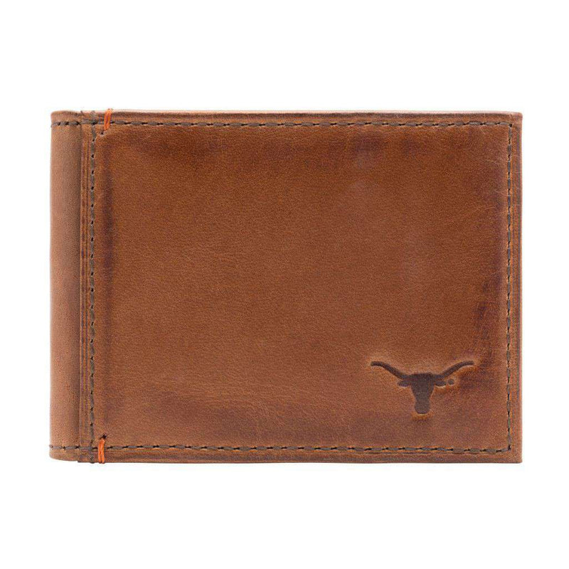 Texas Longhorns Campus Flip Bifold Front Pocket Wallet by Jack Mason - Country Club Prep