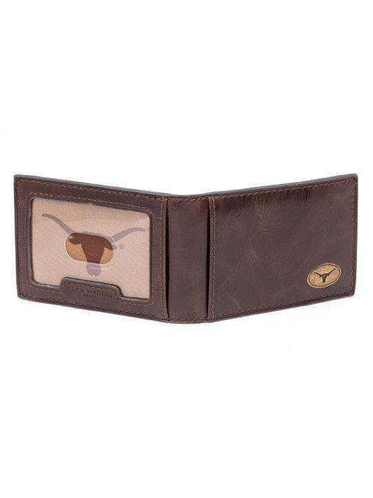 Texas Longhorns Legacy Flip Bifold Front Pocket Wallet by Jack Mason - Country Club Prep