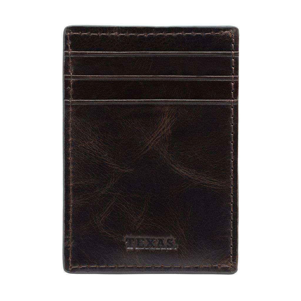 Texas Longhorns Legacy Multicard Front Pocket Wallet by Jack Mason - Country Club Prep