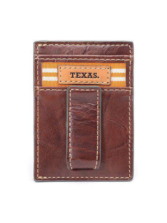 Texas Longhorns Tailgate Multicard Front Pocket Wallet by Jack Mason - Country Club Prep