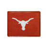 Texas Needlepoint Wallet in Burnt Orange by Smathers & Branson - Country Club Prep