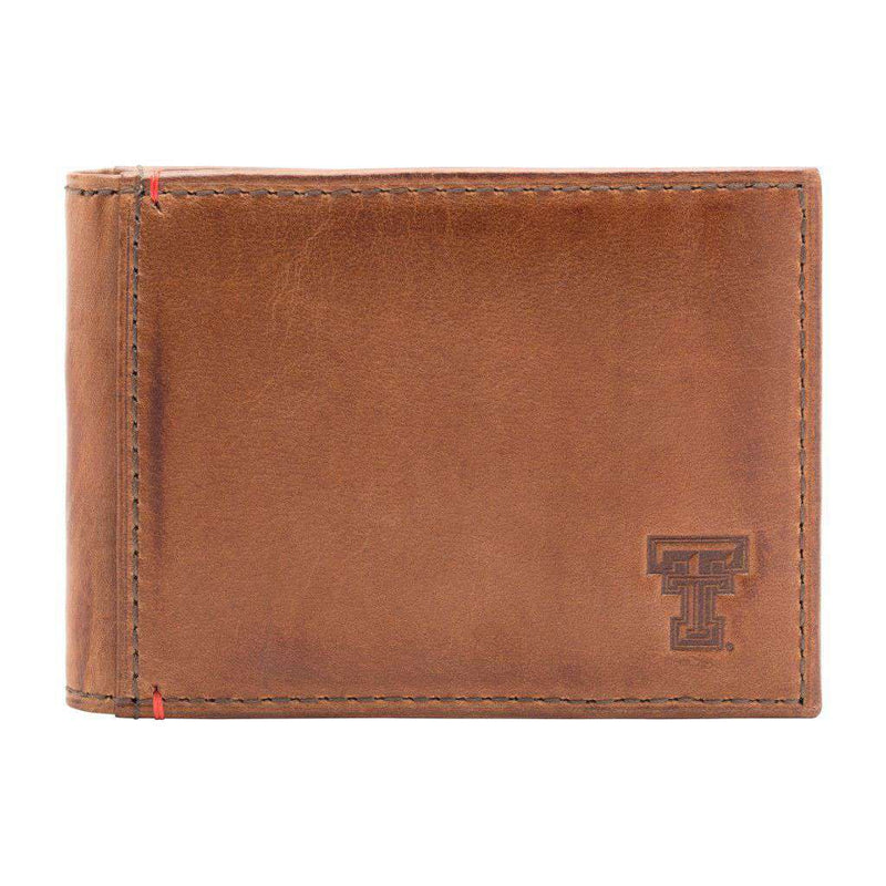 Texas Tech Red Raiders Campus Flip Bifold Front Pocket Wallet by Jack Mason - Country Club Prep