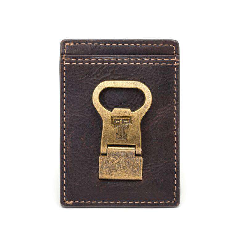 Texas Tech Red Raiders Gridiron Mulitcard Front Pocket Wallet by Jack Mason - Country Club Prep