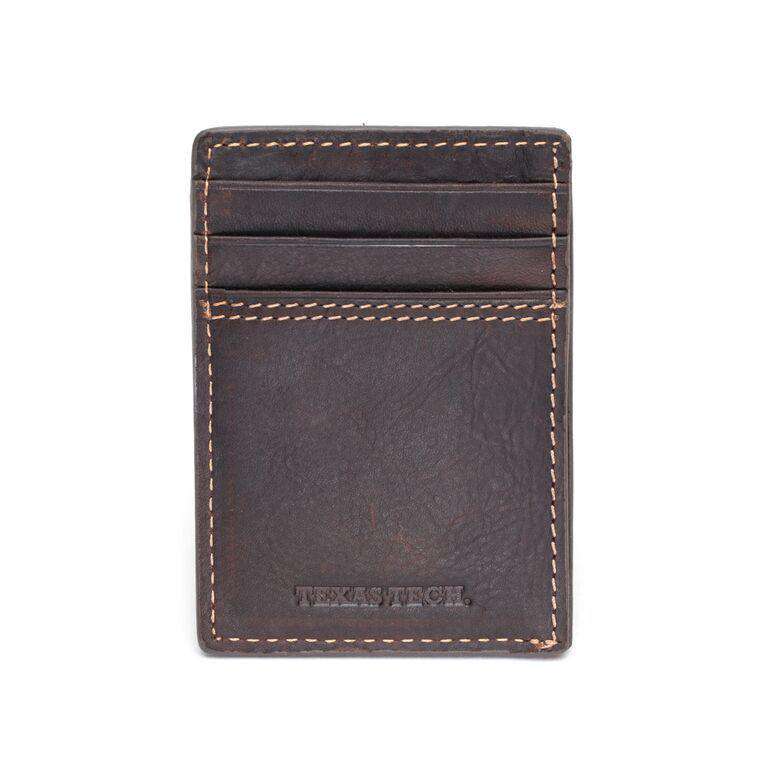 Texas Tech Red Raiders Gridiron Mulitcard Front Pocket Wallet by Jack Mason - Country Club Prep
