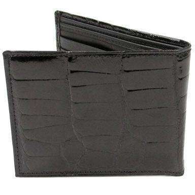 The Joseph Alligator Billfold in Black by Martin Dingman - Country Club Prep