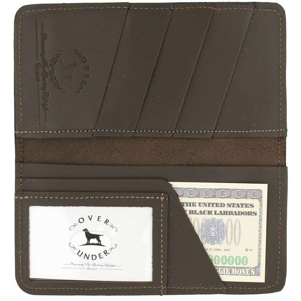 "The Traveler" Checkbook Wallet by Over Under Clothing - Country Club Prep