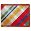 Traditional Madras Needlepoint Wallet by Smathers & Branson - Country Club Prep