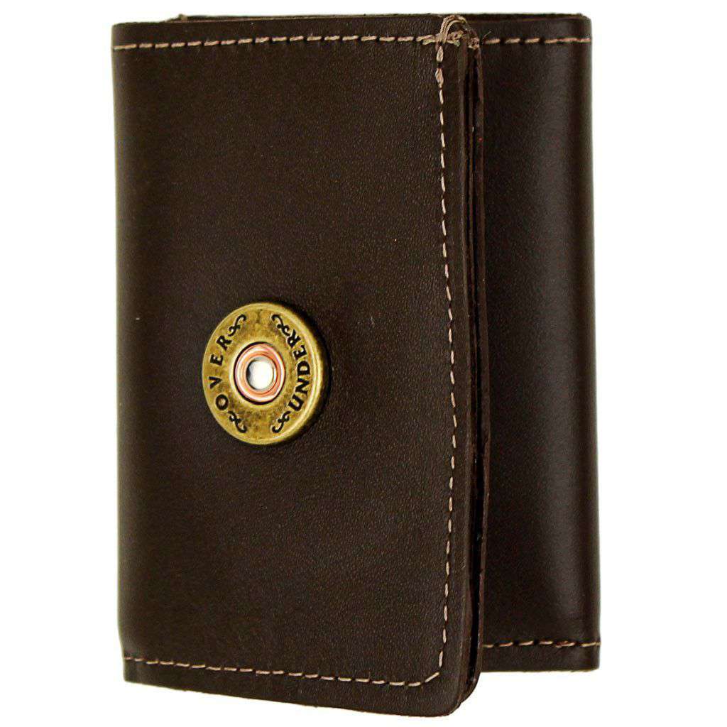 Over Under Clothing Tri-Fold Leather Wallet – Country Club Prep