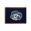 University of North Carolina Needlepoint Bi-Fold Wallet by Smathers & Branson - Country Club Prep