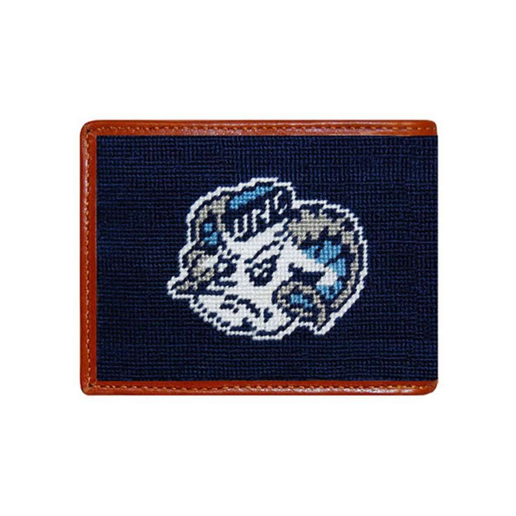 University of North Carolina Needlepoint Bi-Fold Wallet by Smathers & Branson - Country Club Prep