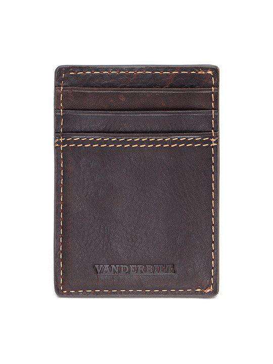 Vanderbilt Commodores Gridiron Mulitcard Front Pocket Wallet by Jack Mason - Country Club Prep