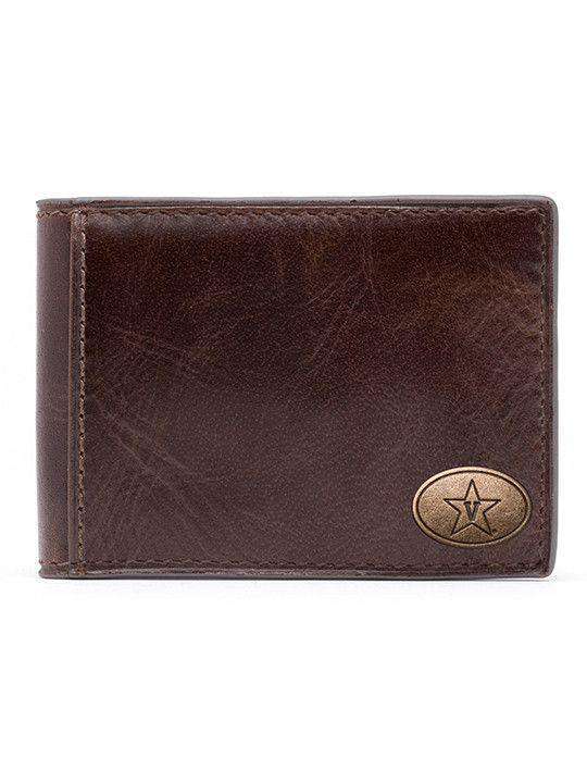 Vanderbilt Commodores Legacy Flip Bifold Front Pocket Wallet by Jack Mason - Country Club Prep