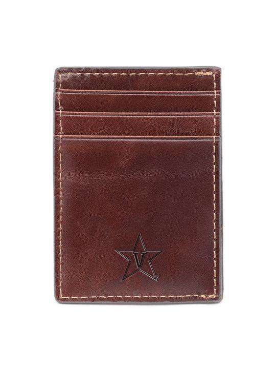 Vanderbilt Commodores Tailgate Multicard Front Pocket Wallet by Jack Mason - Country Club Prep