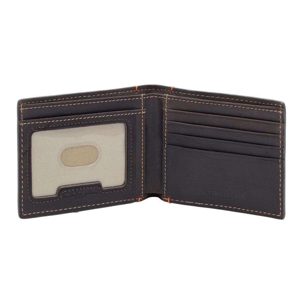 Virginia Cavaliers Hangtime Slim Bifold Wallet by Jack Mason - Country Club Prep