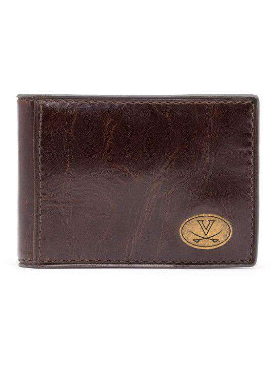 Virginia Cavaliers Legacy Flip Bifold Front Pocket Wallet by Jack Mason - Country Club Prep
