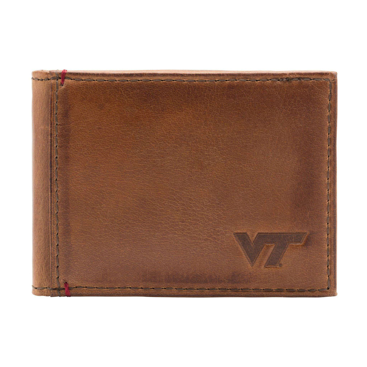 Virginia Tech Hokies Campus Flip Bifold Front Pocket Wallet by Jack Mason - Country Club Prep