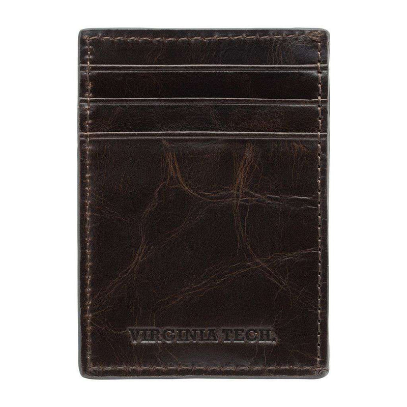 Virginia Tech Hokies Legacy Multicard Front Pocket Wallet by Jack Mason - Country Club Prep